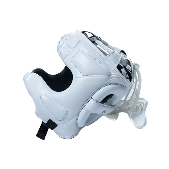 Casque de boxe Face Saver Headgear Blanc HITNMOVE 3