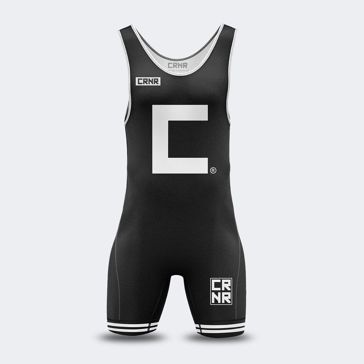 Maillot lutte Singlet Noir CRNR