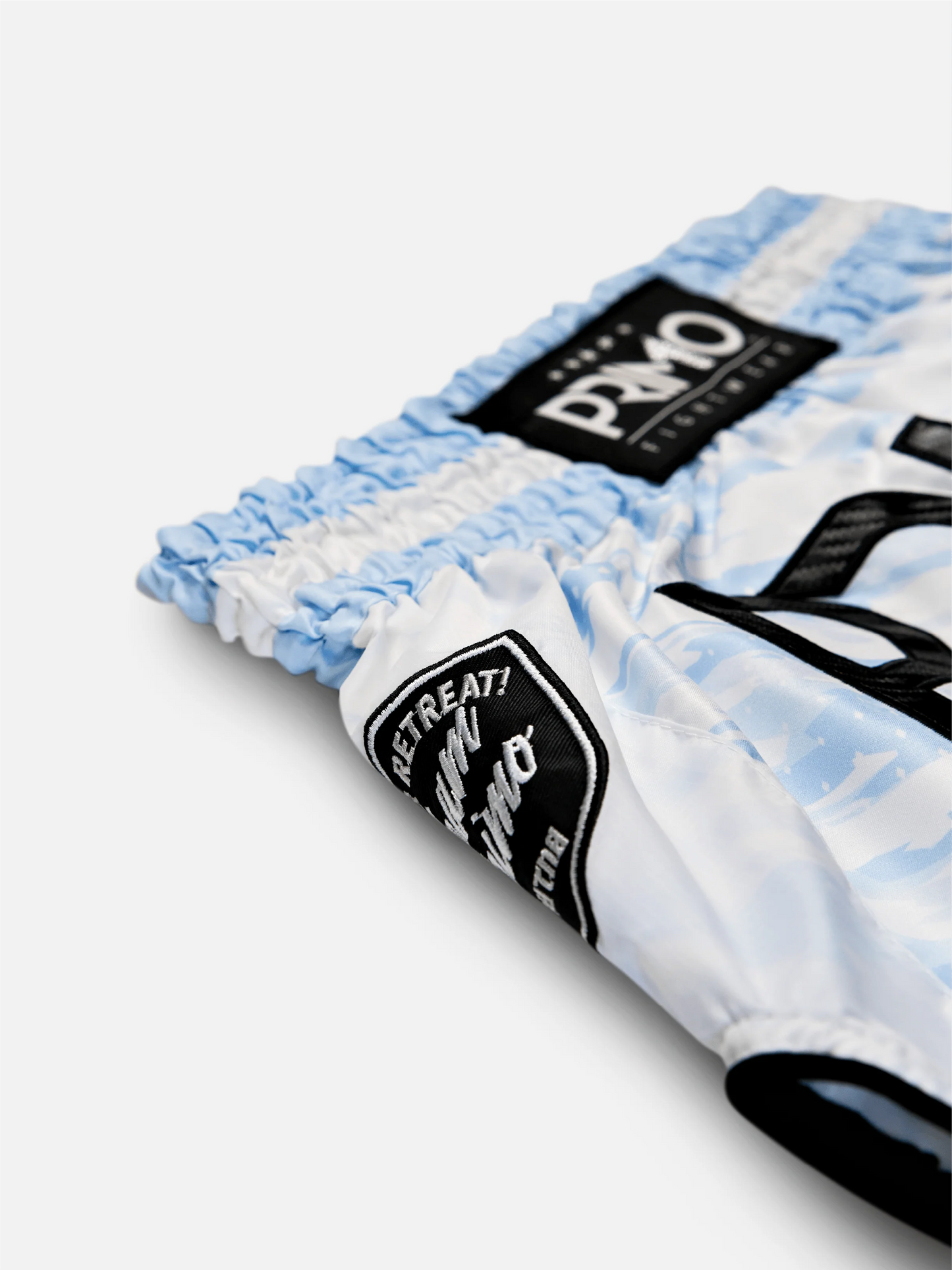 Short Muay Thai Free Flow Bleu ciel PRIMO