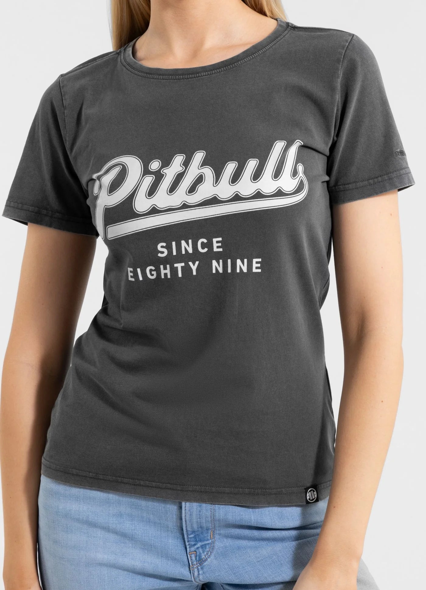 T-shirt femme angel logo pitbull4