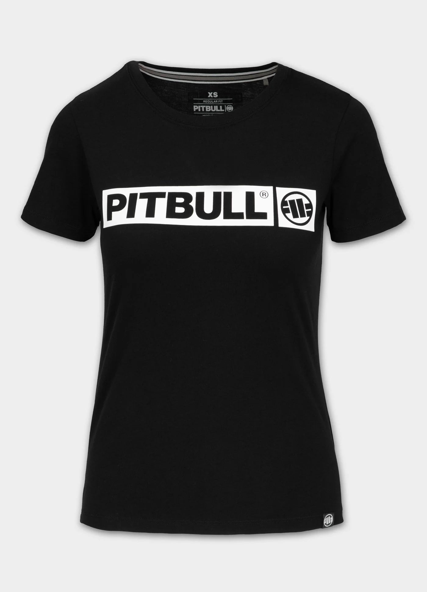 T-shirt femme noir hilltop Pitbull4
