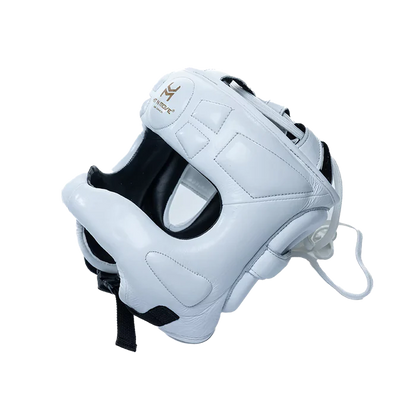 Casque de boxe Face Saver Headgear Blanc HITNMOVE 2