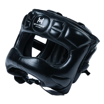 Casque de boxe Face Saver Headgear Noir HITNMOVE