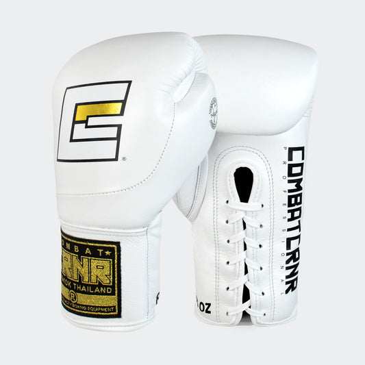 Gants de Boxe à lacets HMIT Blanc CRNR