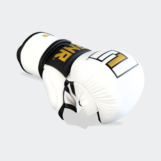 Gants de MMA Sparring Blanc CRNR