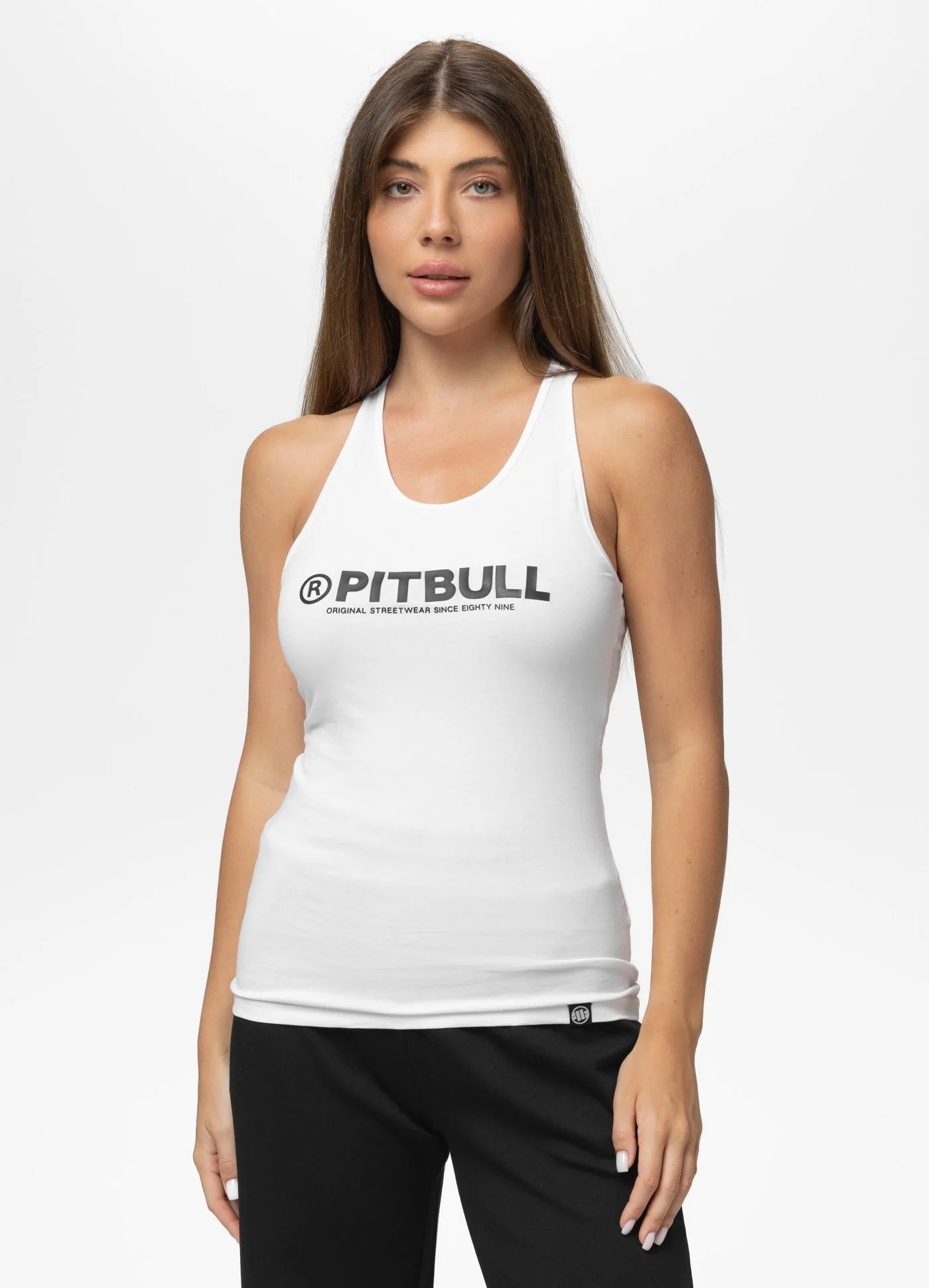 Débardeur Femme, PITBULL R, Blanc