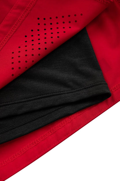 SHORT FEMME PERFORMANCE PRO PLUS ROUGE PITBULL 10