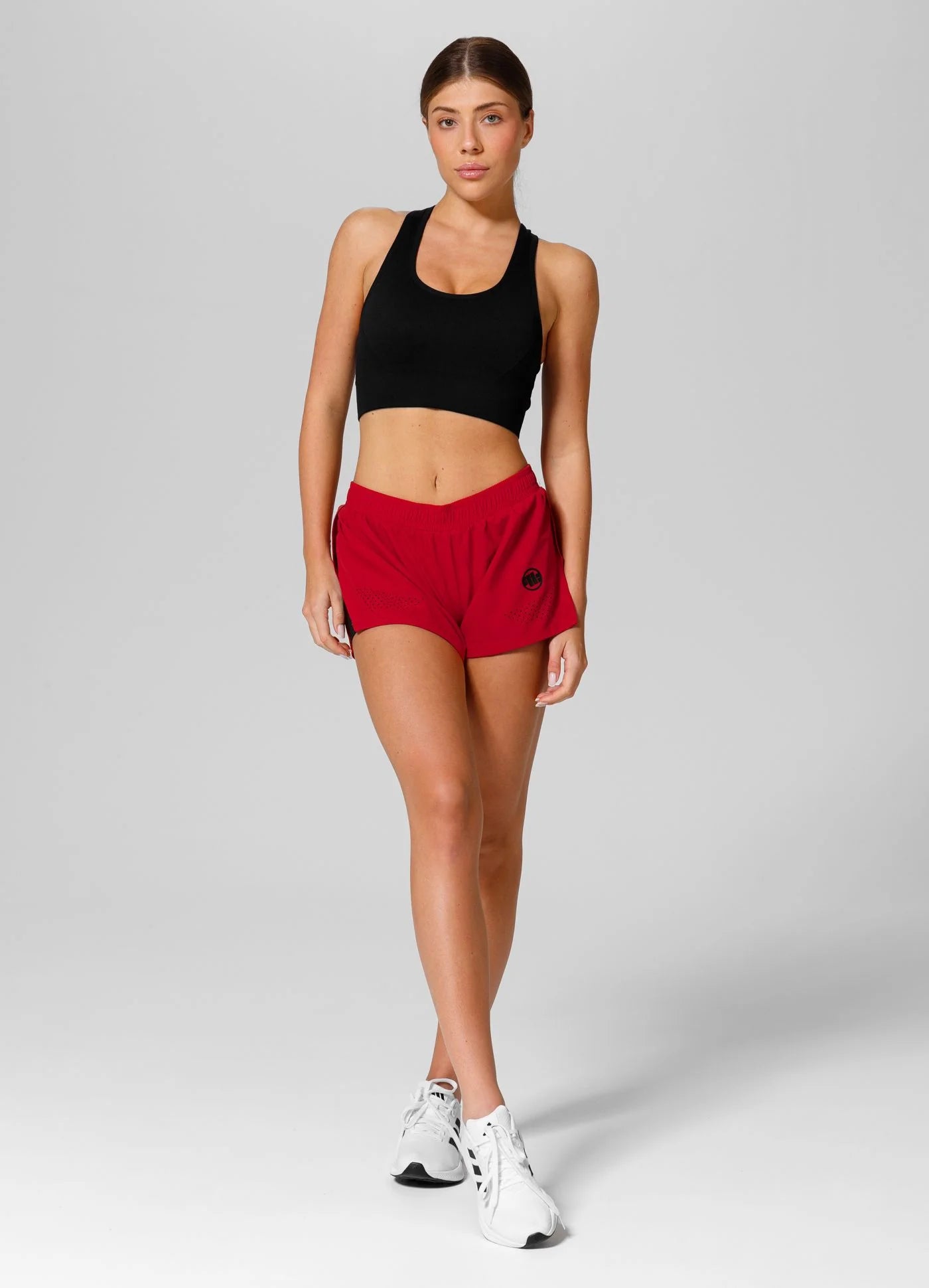SHORT FEMME PERFORMANCE PRO PLUS ROUGE PITBULL 6