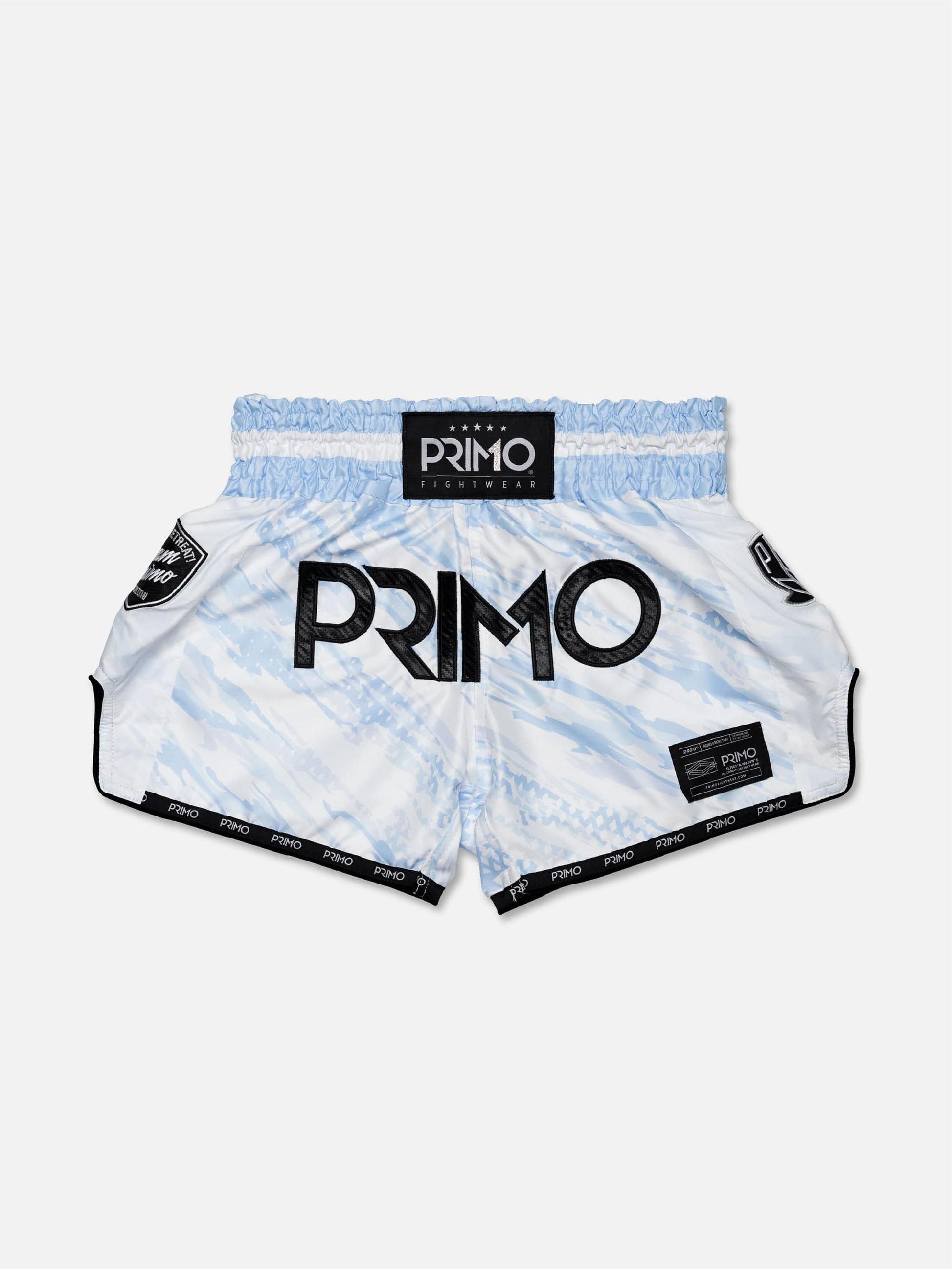 Short Muay Thai Free Flow Bleu ciel PRIMO