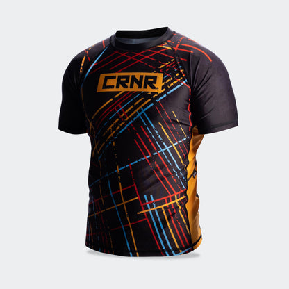 T-Shirt de compression Lines à manches courtes CRNR