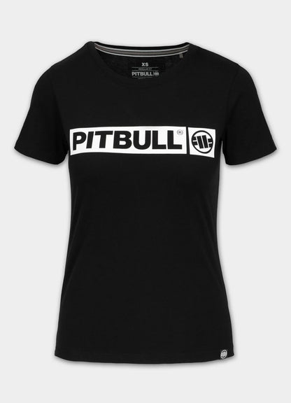 T-shirt femme noir hilltop Pitbull4