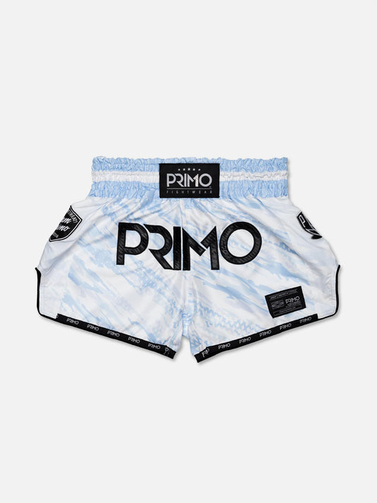 Short Muay Thai Free Flow Bleu ciel PRIMO