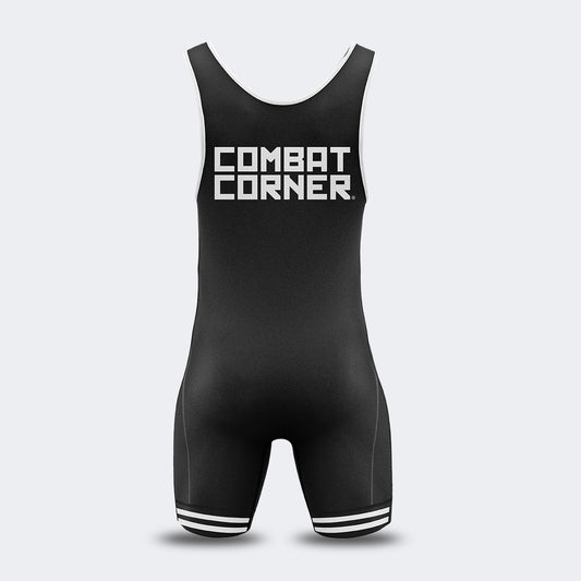 Maillot de lutte C Singlet Noir CRNR